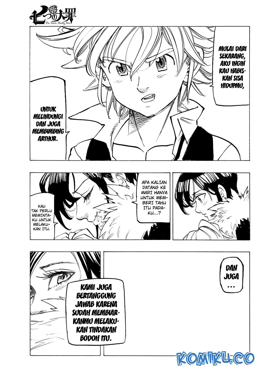 Nanatsu no Taizai Chapter 341 Gambar 21