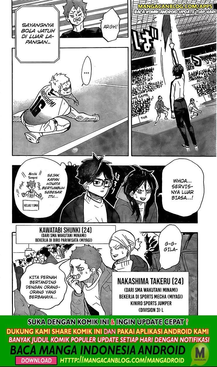 Haikyuu!! Chapter 383 Gambar 5