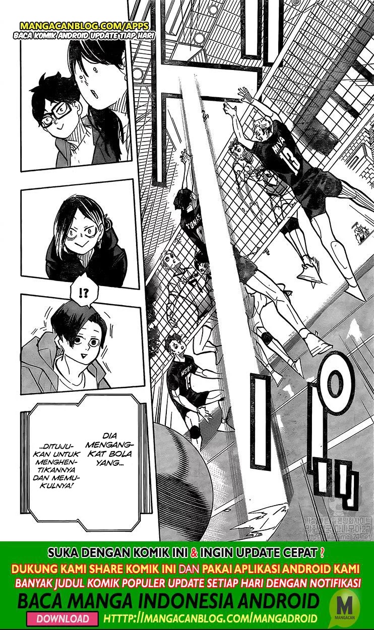 Haikyuu!! Chapter 383 Gambar 14