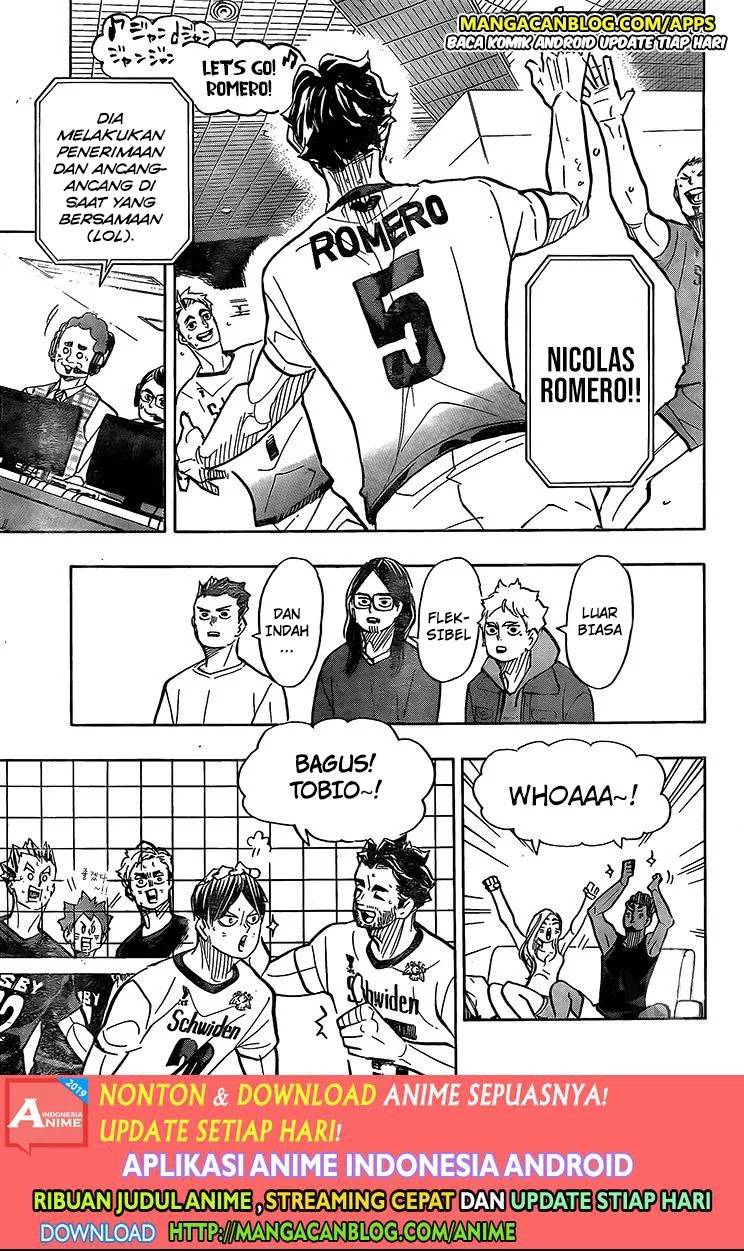 Haikyuu!! Chapter 383 Gambar 15