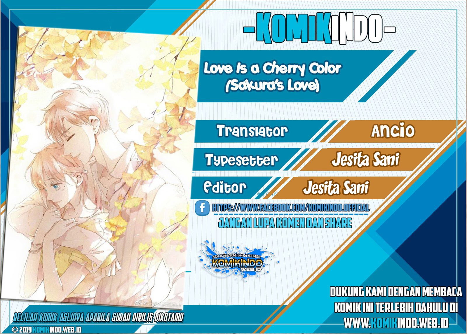 Komik Love is a Cherry Color Chapter 11 gambar nomor 1