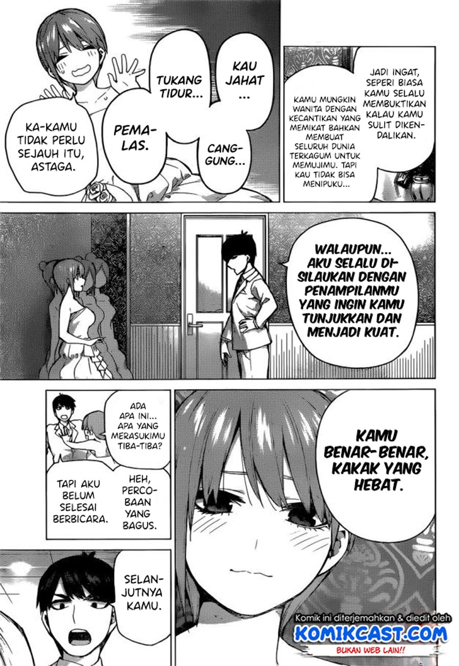 Go-toubun no Hanayome Chapter 122 Gambar 7