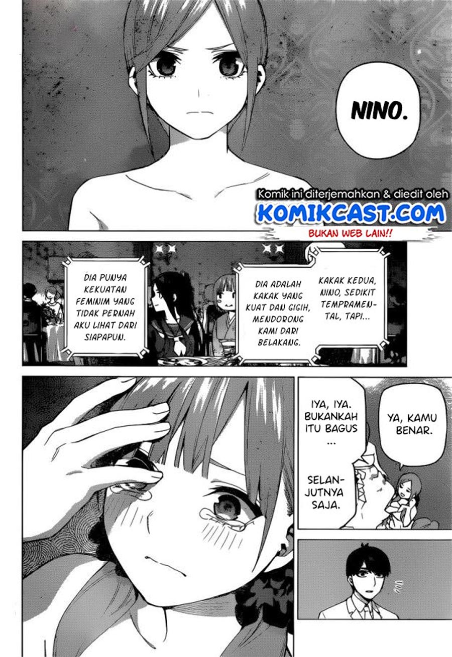 Go-toubun no Hanayome Chapter 122 Gambar 8
