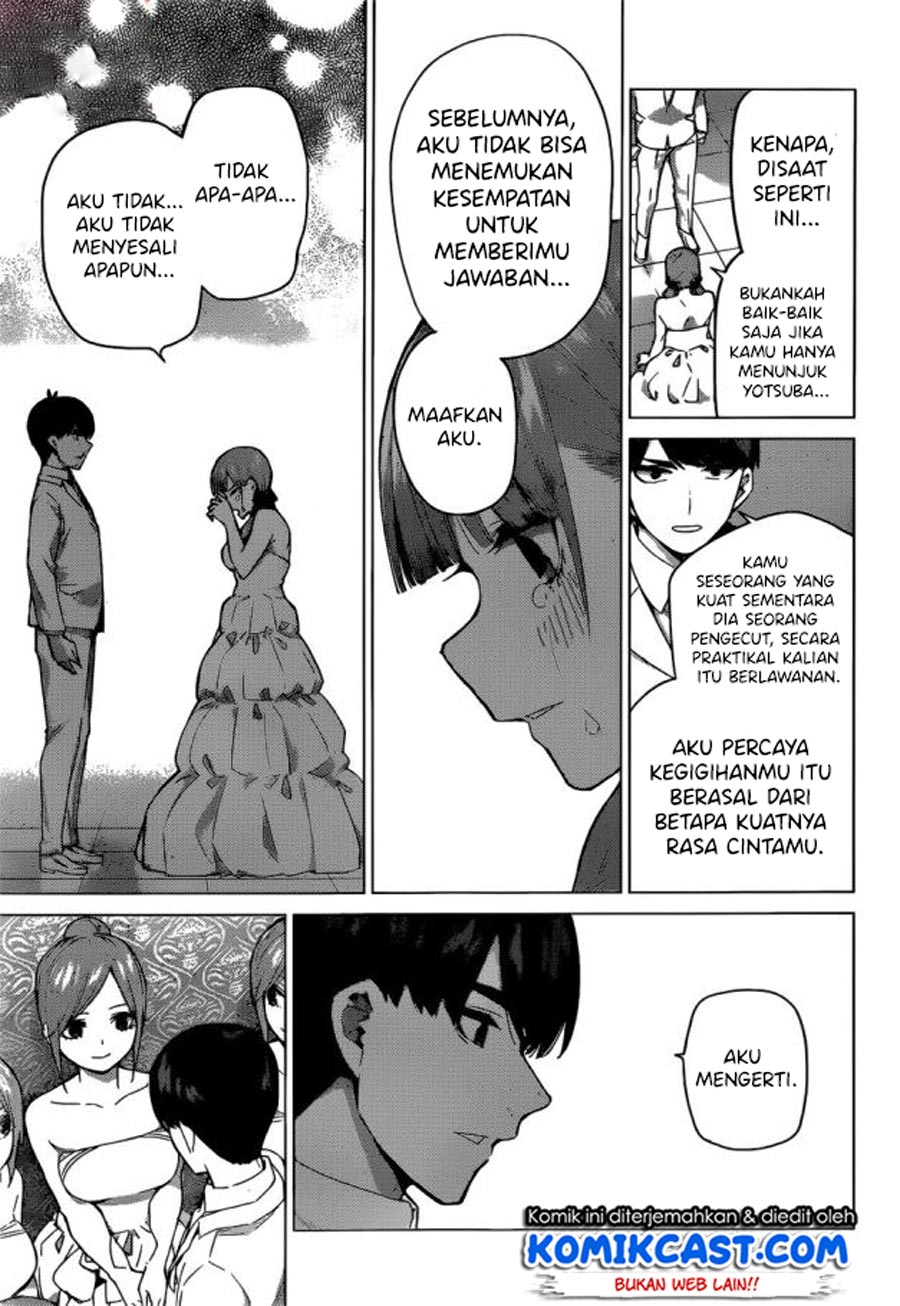 Go-toubun no Hanayome Chapter 122 Gambar 9