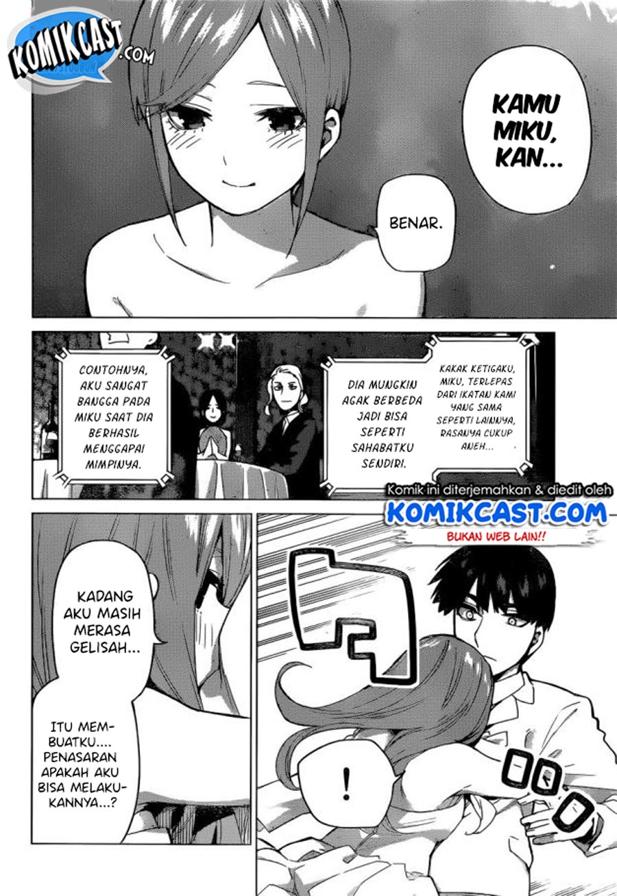 Go-toubun no Hanayome Chapter 122 Gambar 10
