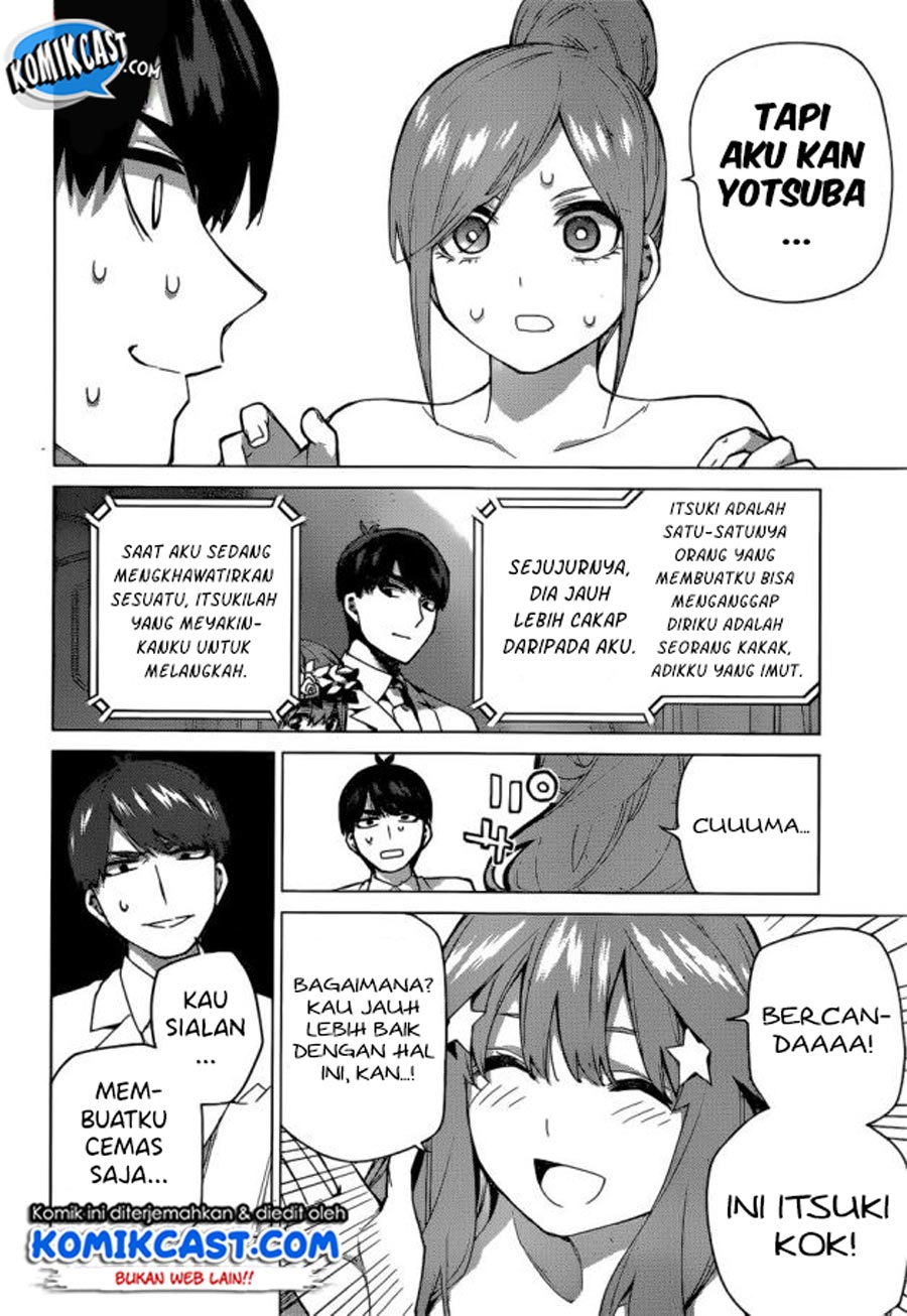 Go-toubun no Hanayome Chapter 122 Gambar 12