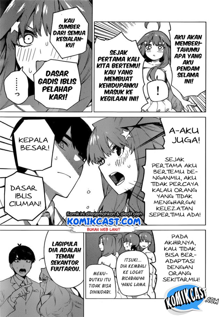 Go-toubun no Hanayome Chapter 122 Gambar 13