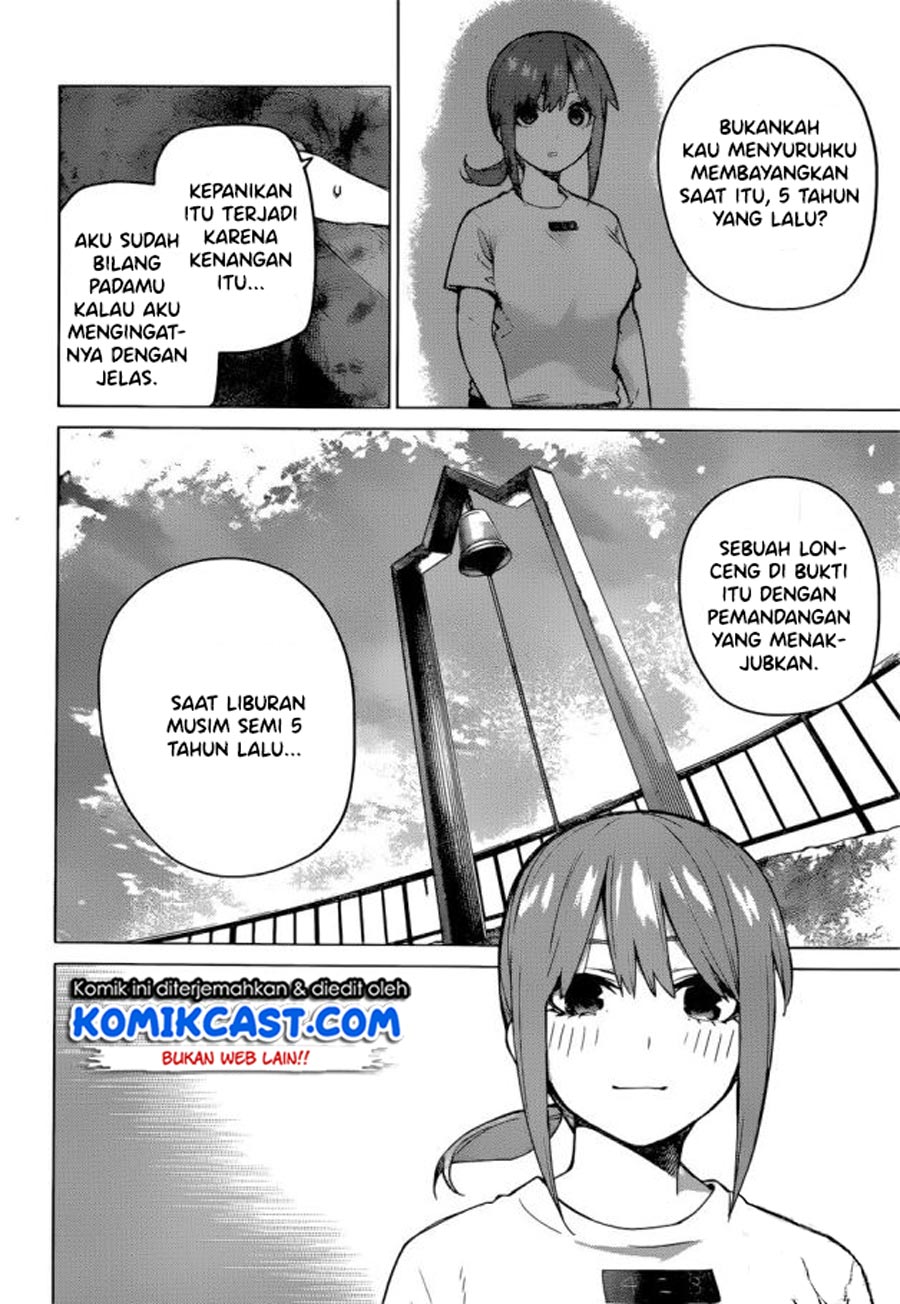 Go-toubun no Hanayome Chapter 122 Gambar 18