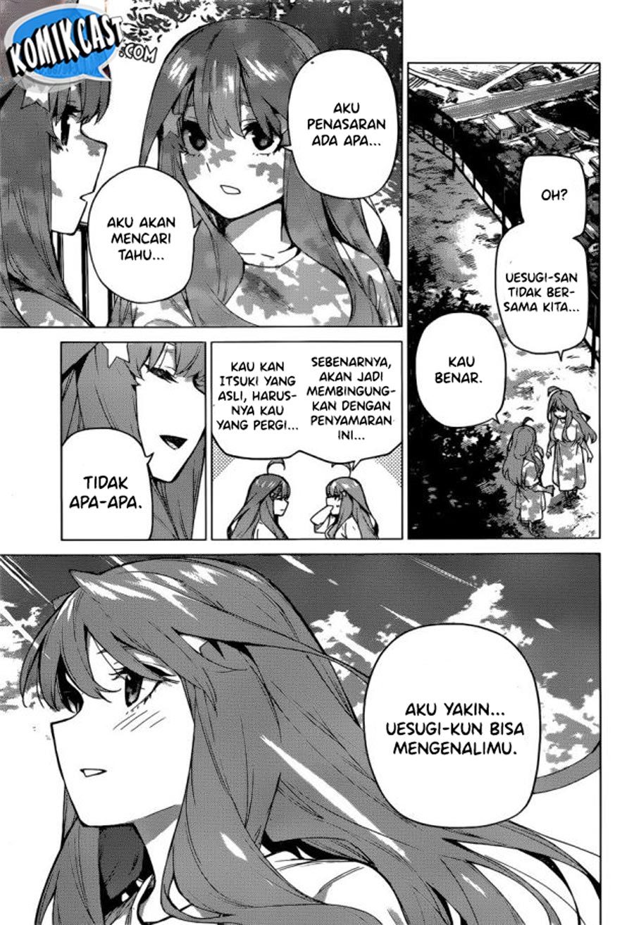 Go-toubun no Hanayome Chapter 122 Gambar 19