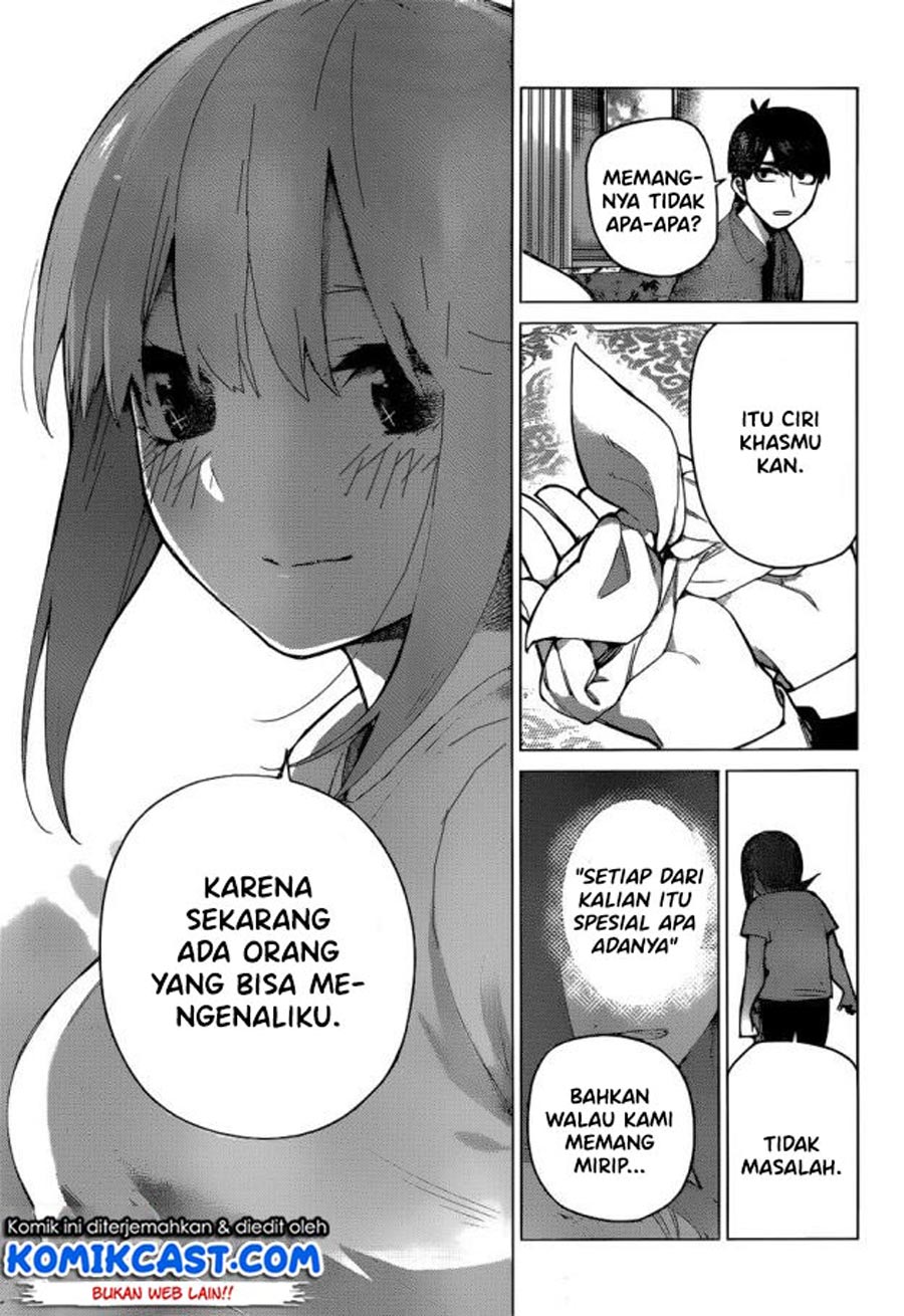 Go-toubun no Hanayome Chapter 122 Gambar 21