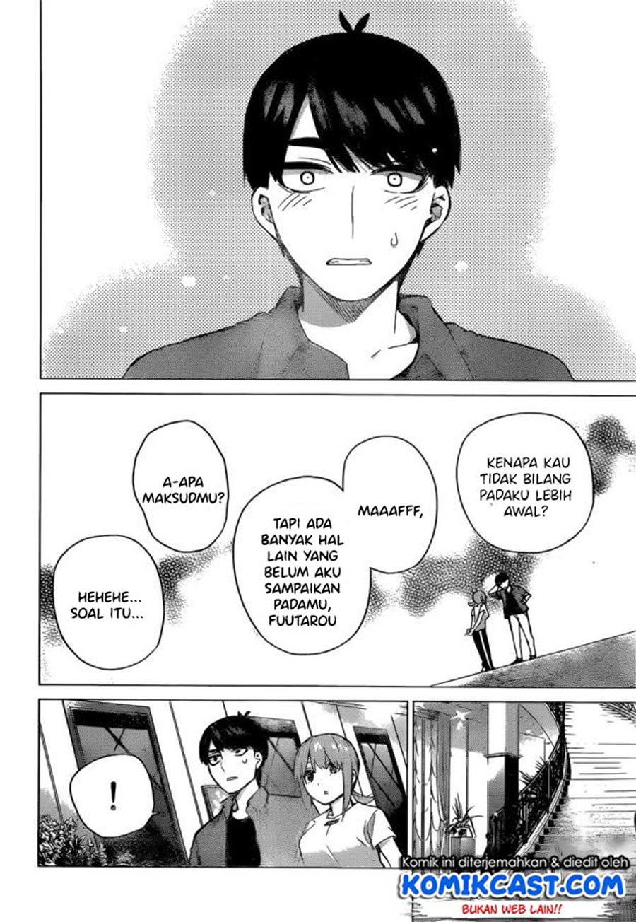 Go-toubun no Hanayome Chapter 122 Gambar 22