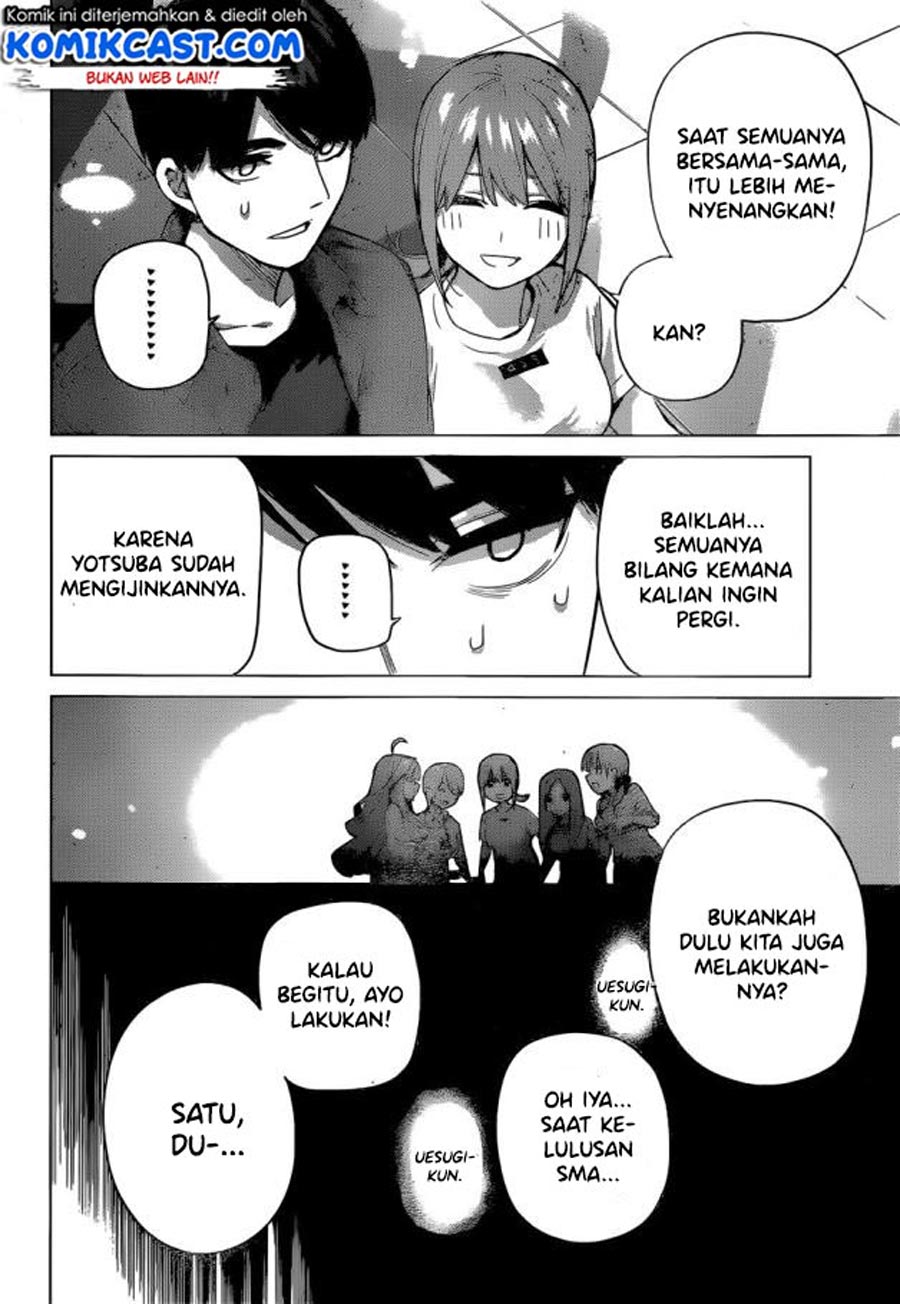 Go-toubun no Hanayome Chapter 122 Gambar 24