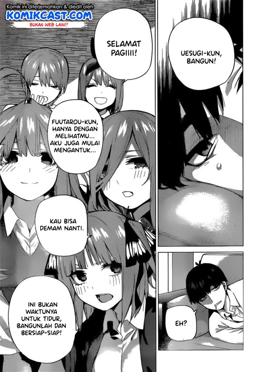 Go-toubun no Hanayome Chapter 122 Gambar 25