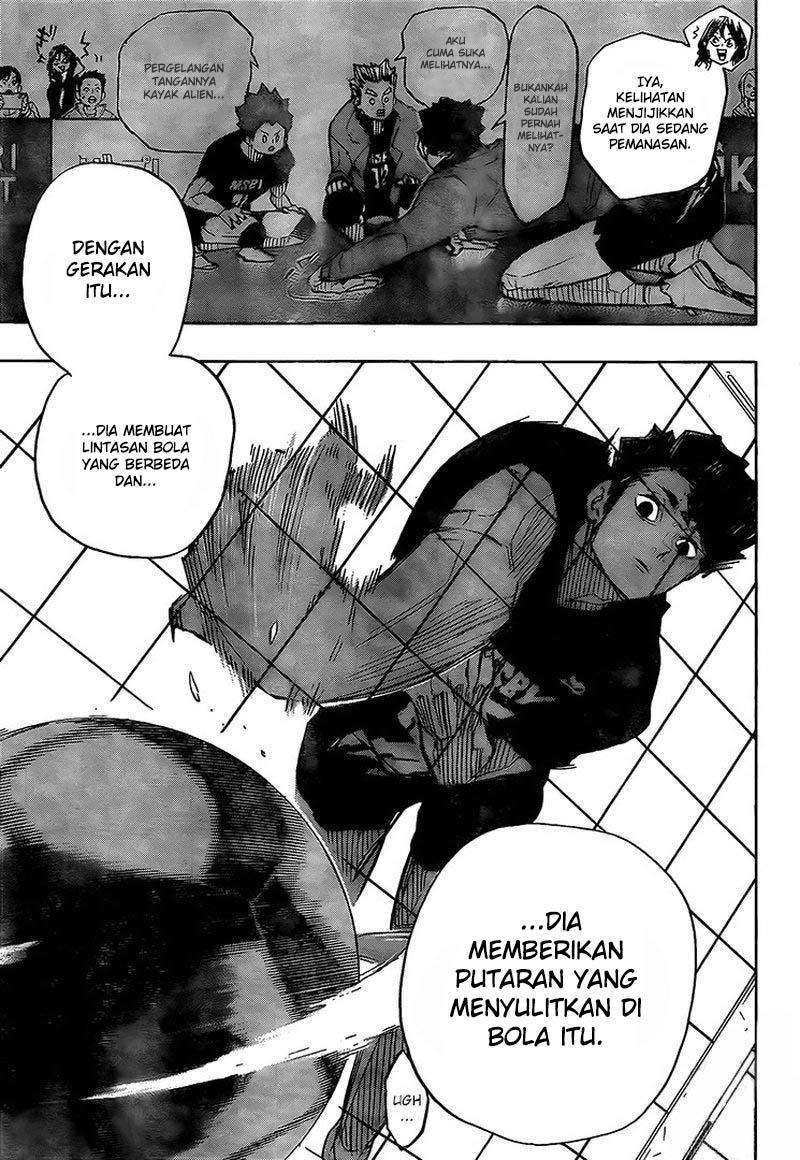 Haikyuu!! Chapter 382 Gambar 15