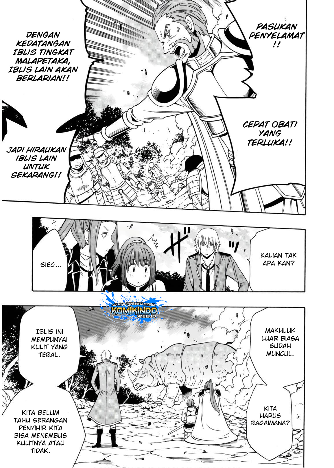 Kenja no Mago Chapter 41 Gambar 44