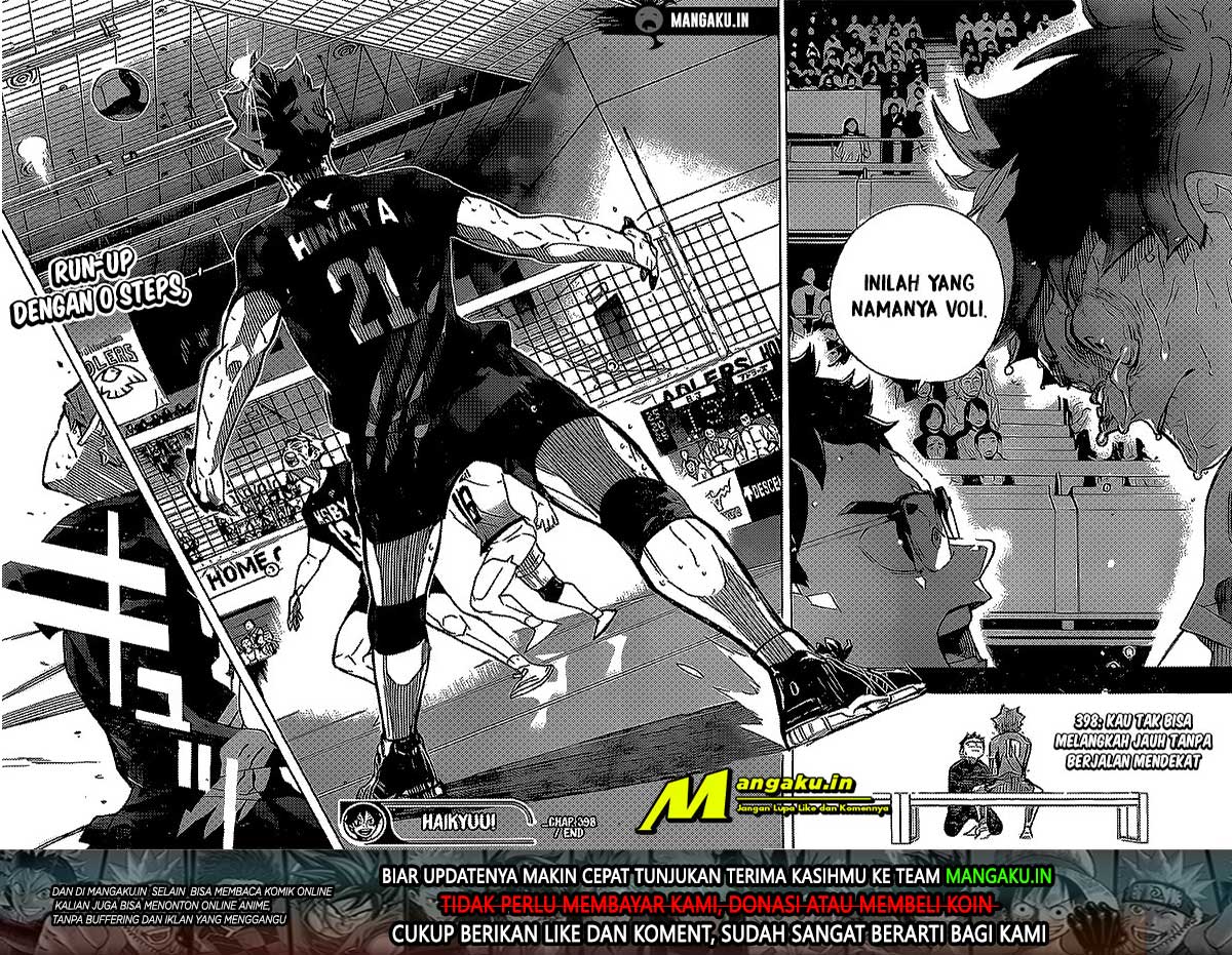 Haikyuu!! Chapter 398 Gambar 13