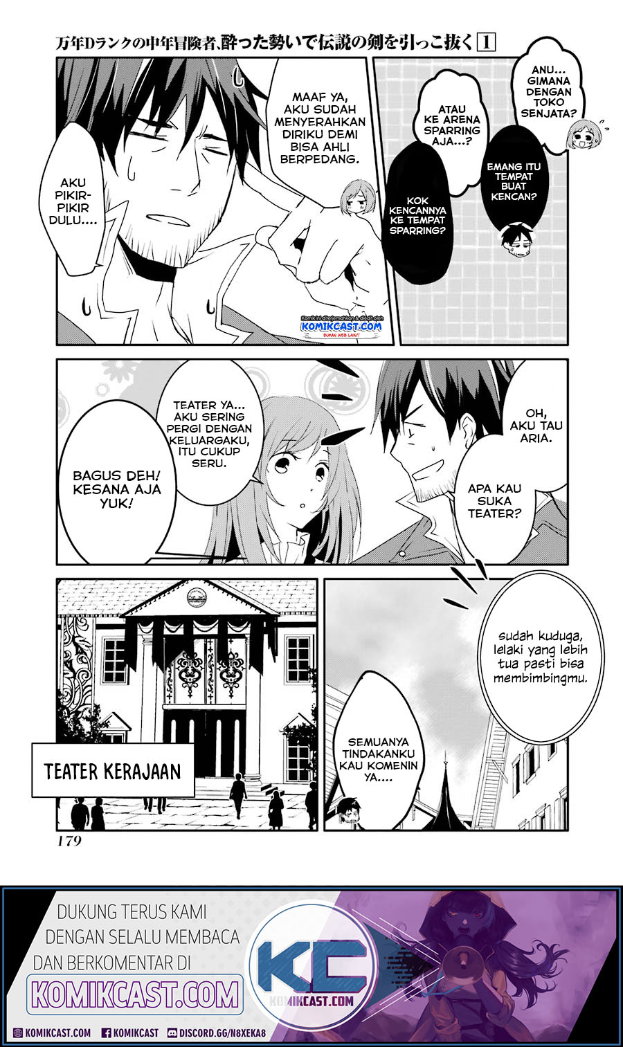 Mannen D-rank No Chuunen Boukensha Yotta Ikioi De Densetsu No Ken Wo Hikkonuku Chapter 08 Gambar 17