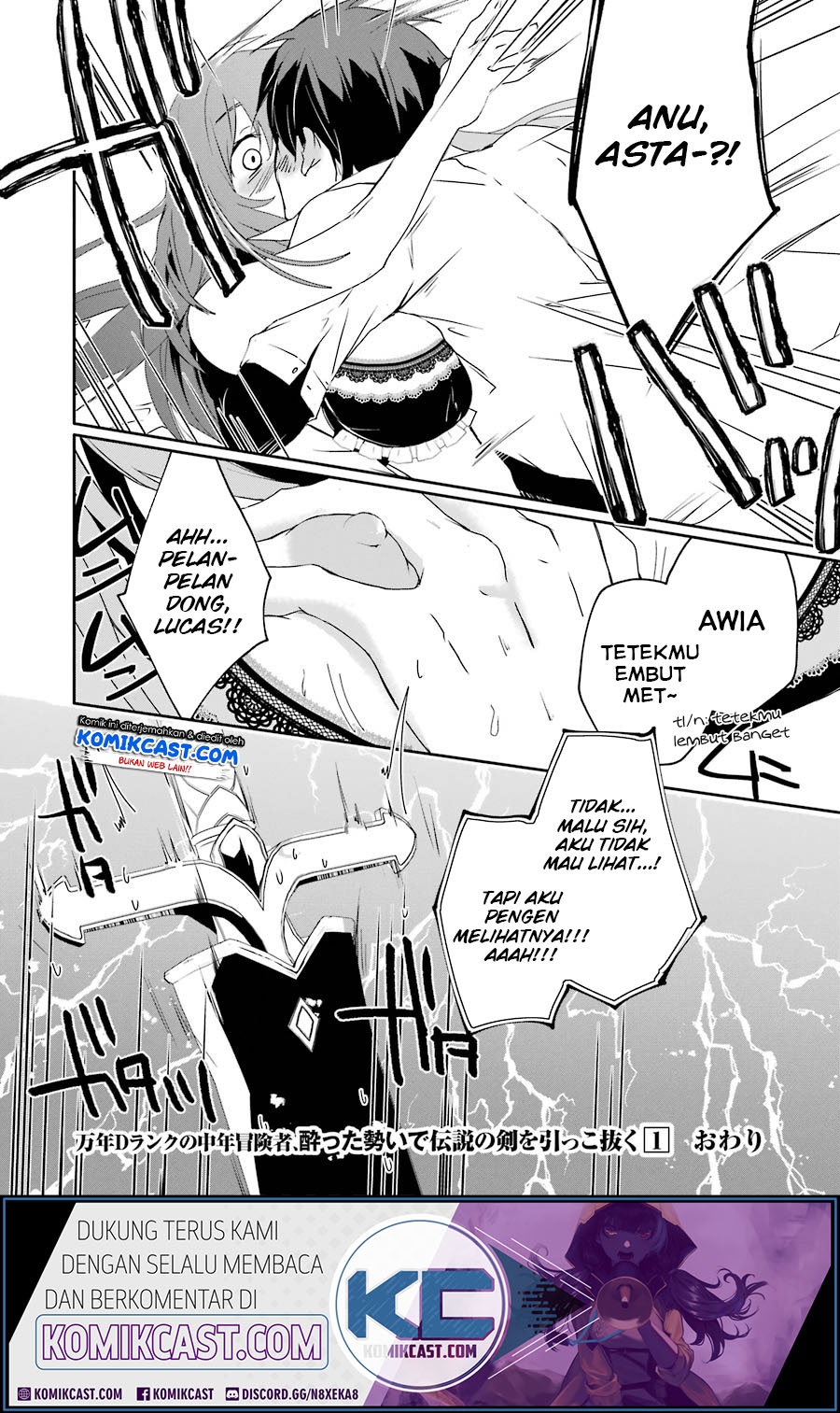 Mannen D-rank No Chuunen Boukensha Yotta Ikioi De Densetsu No Ken Wo Hikkonuku Chapter 08 Gambar 25