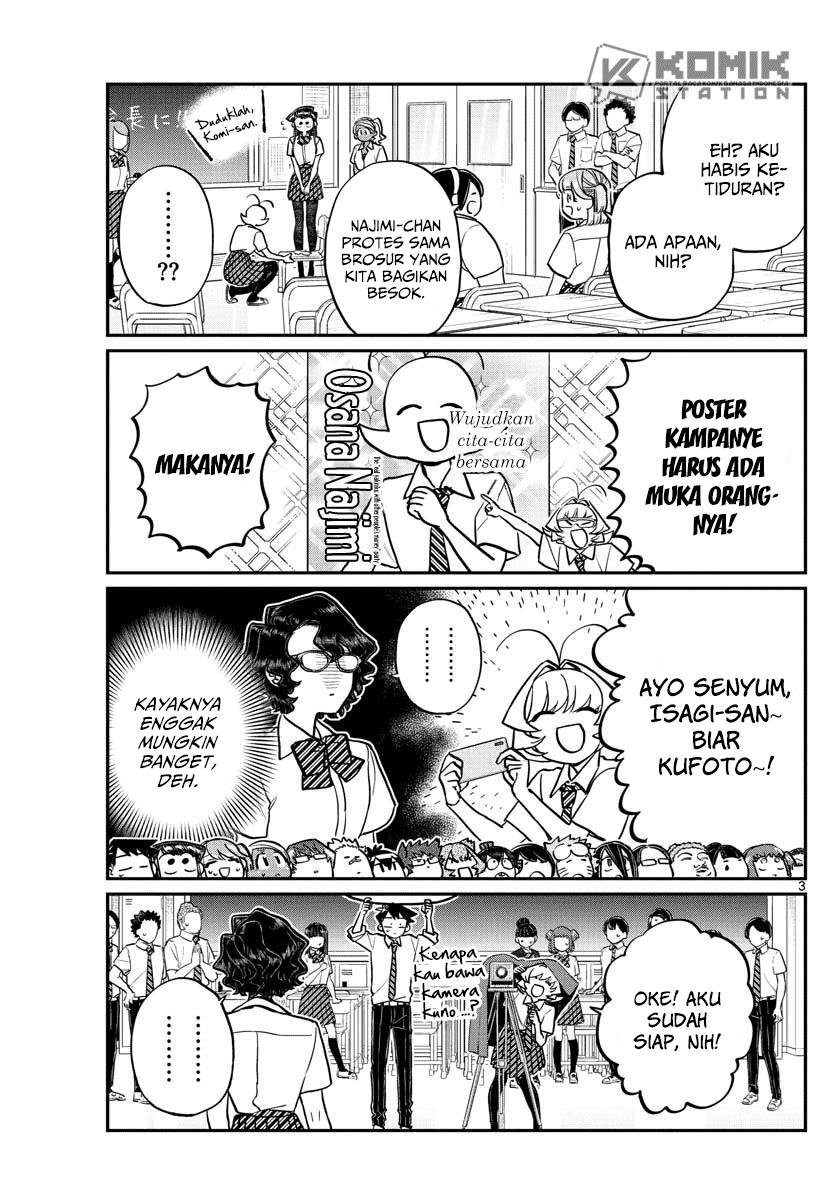 Komi-san wa Komyushou Desu Chapter 201 Gambar 5