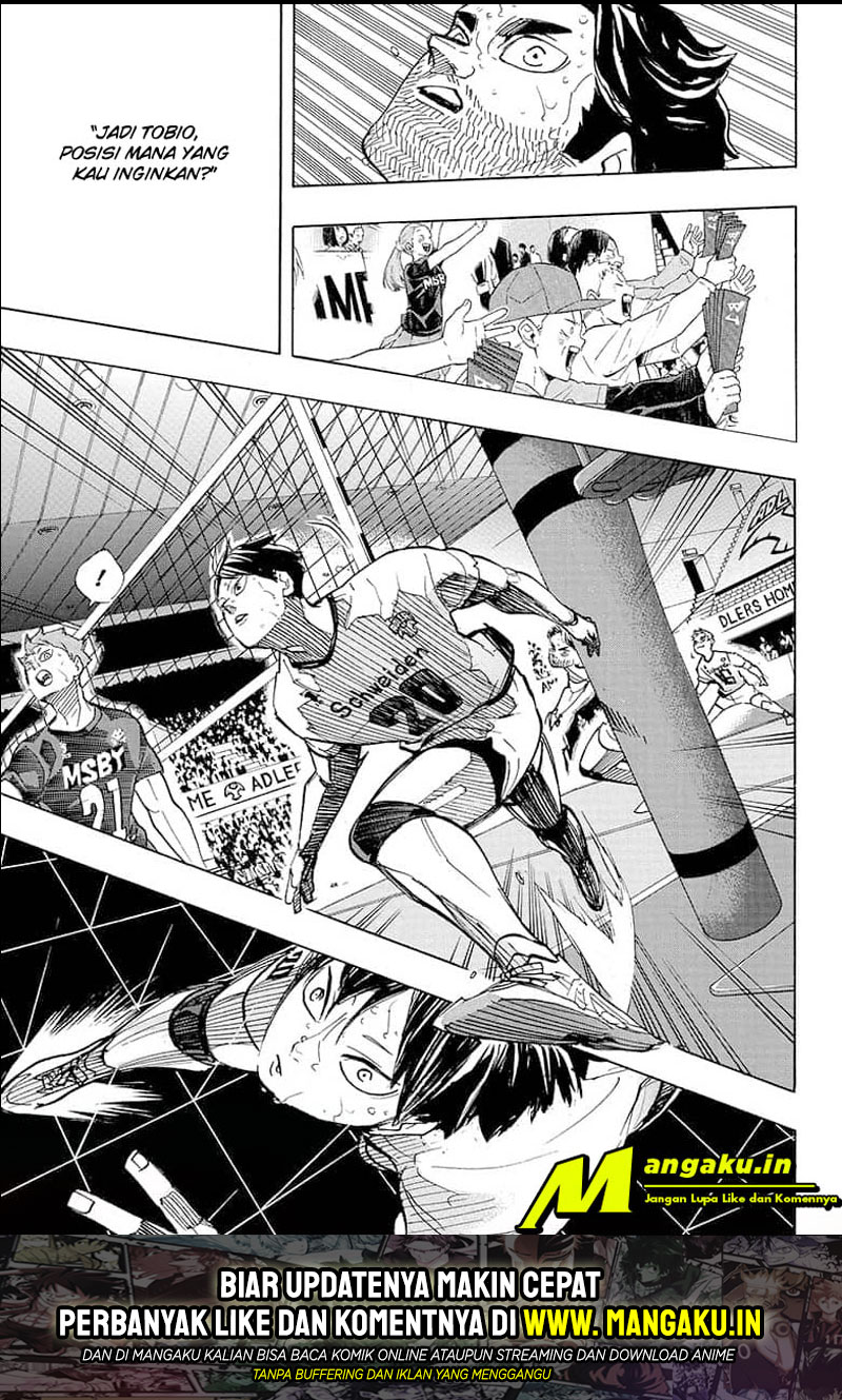 Haikyuu!! Chapter 399 Gambar 13
