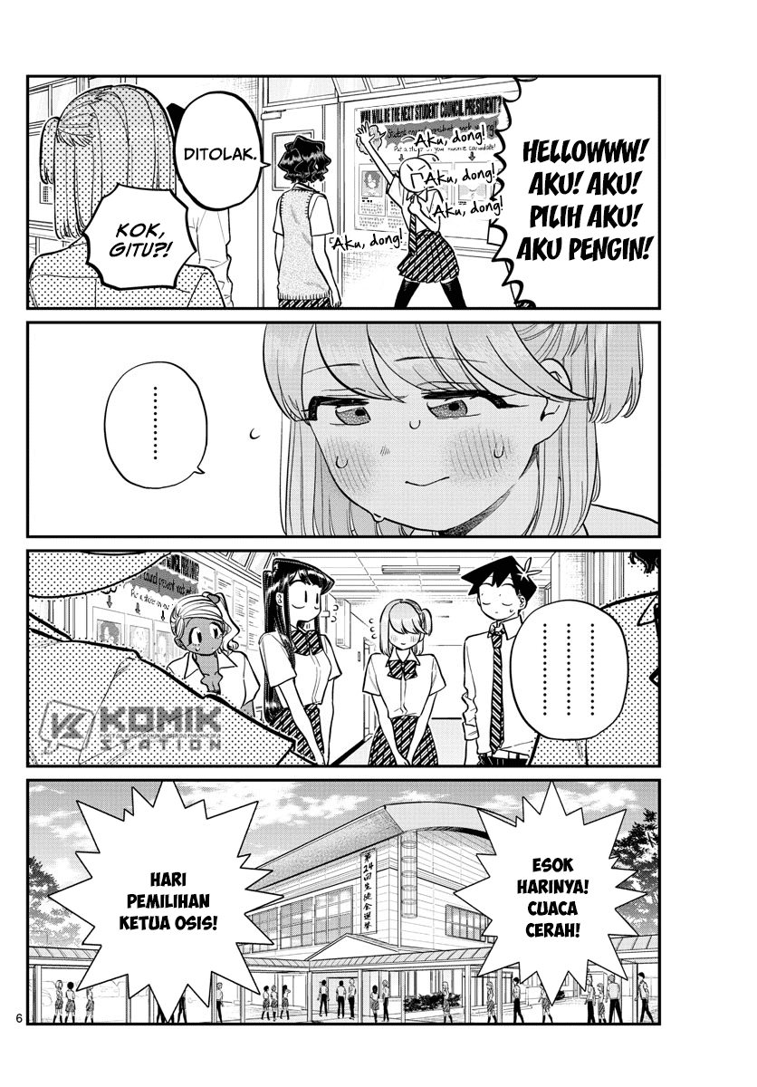 Komi-san wa Komyushou Desu Chapter 202 Gambar 8