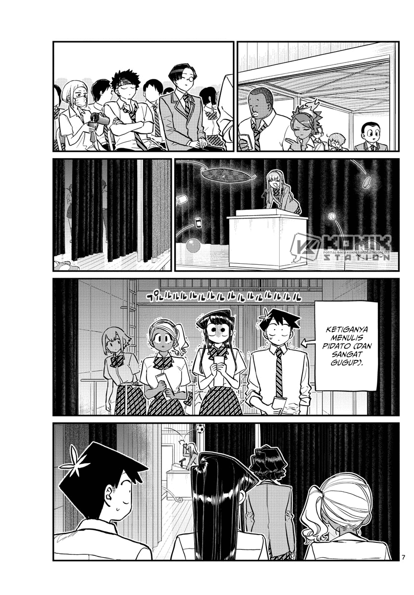 Komi-san wa Komyushou Desu Chapter 202 Gambar 9