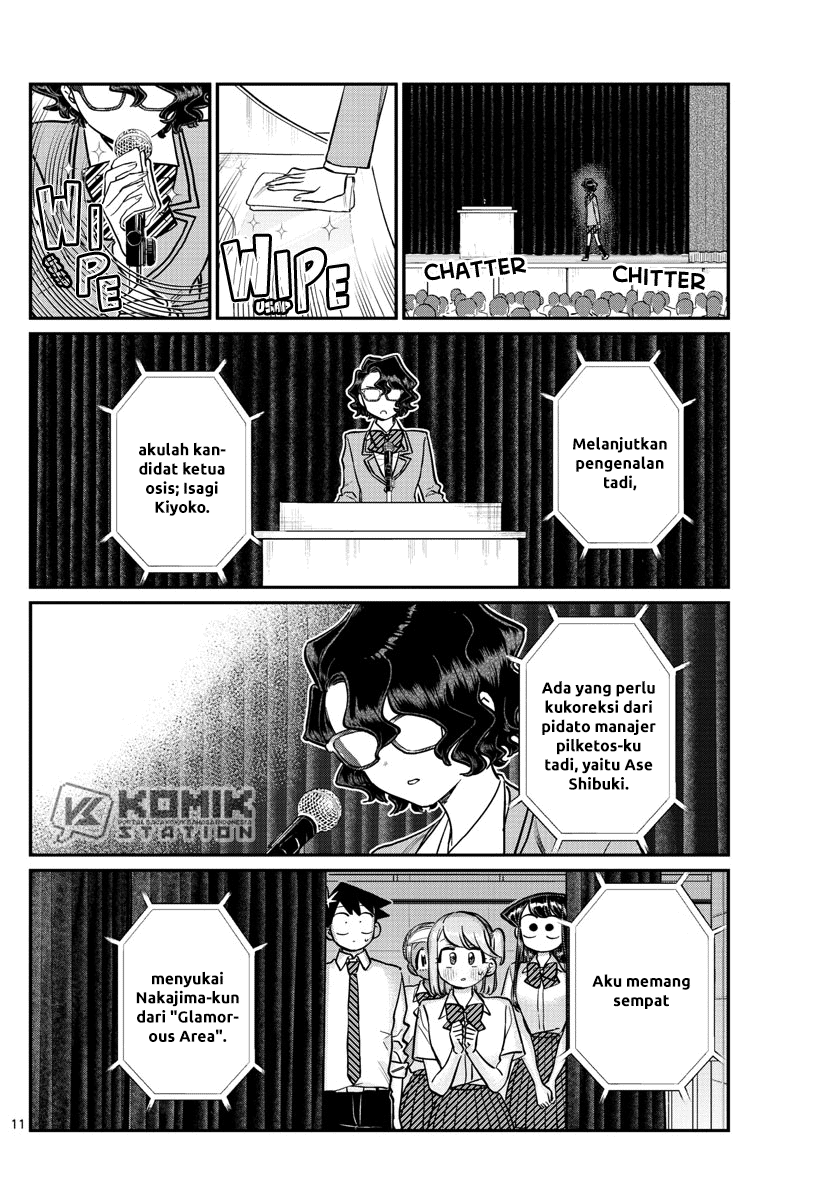 Komi-san wa Komyushou Desu Chapter 203 Gambar 13
