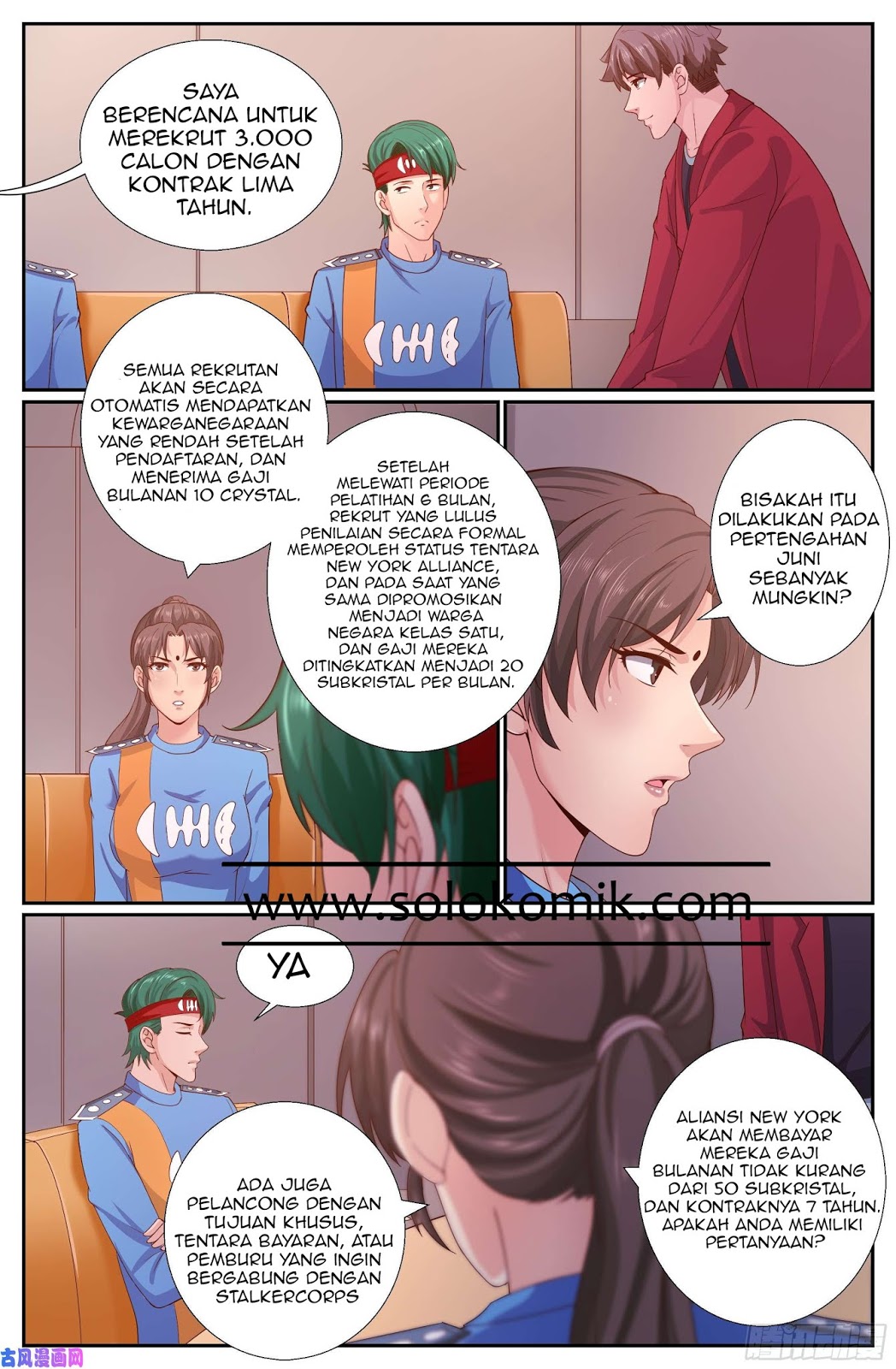 Manhua I Have a Mansion In The Post-Apocalyptic World Chapter 256 gambar nomor 2