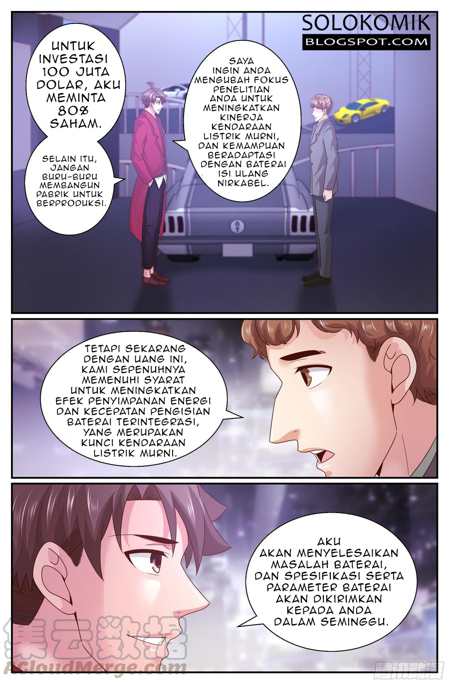 Komik I Have a Mansion In The Post-Apocalyptic World Chapter 320 gambar nomor 1