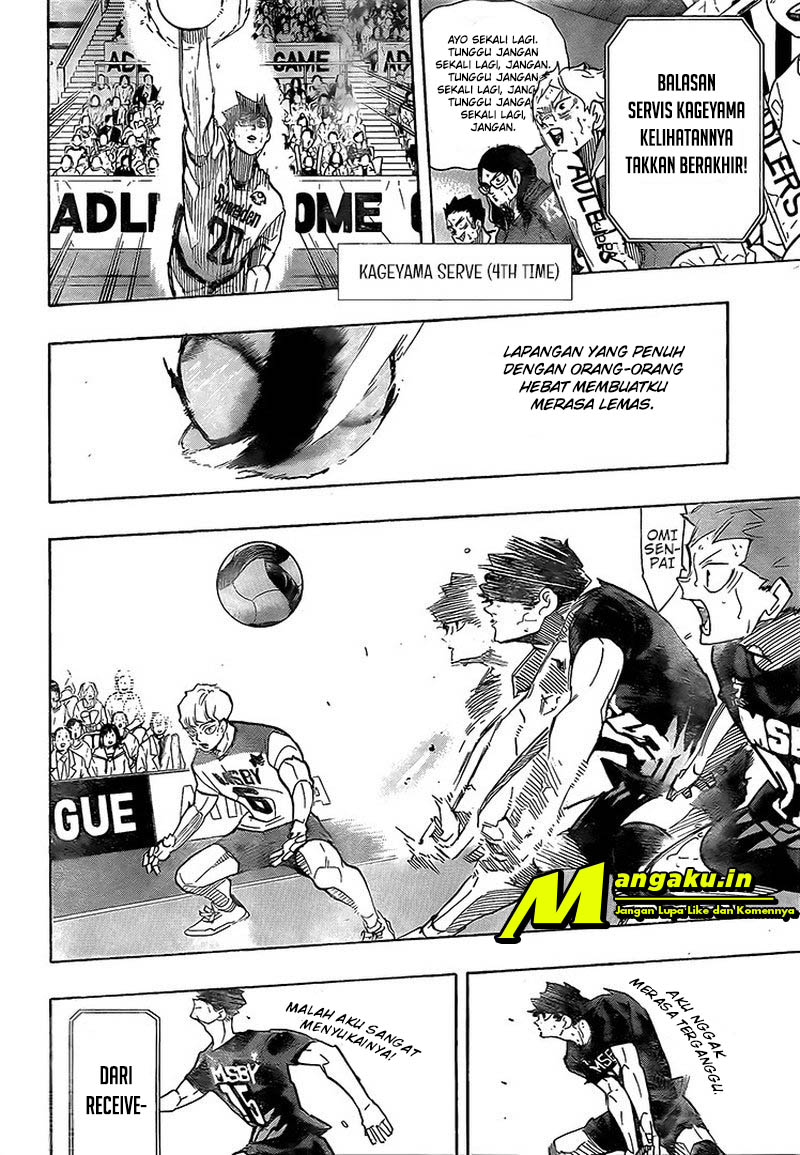 Haikyuu!! Chapter 400 Gambar 4