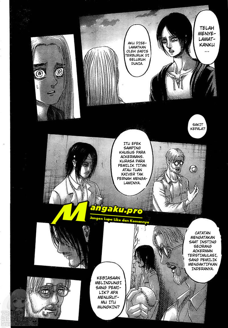 Shingeki no Kyojin Chapter 130.1 Gambar 15
