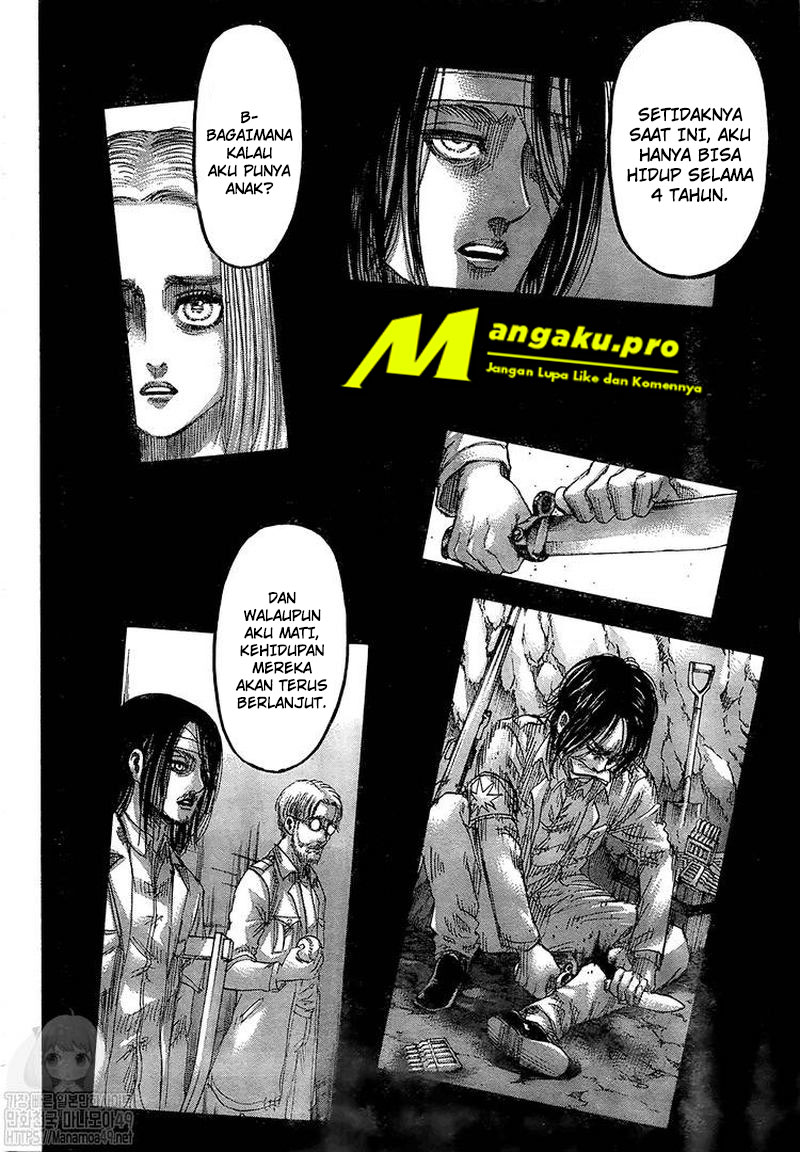 Shingeki no Kyojin Chapter 130.1 Gambar 17