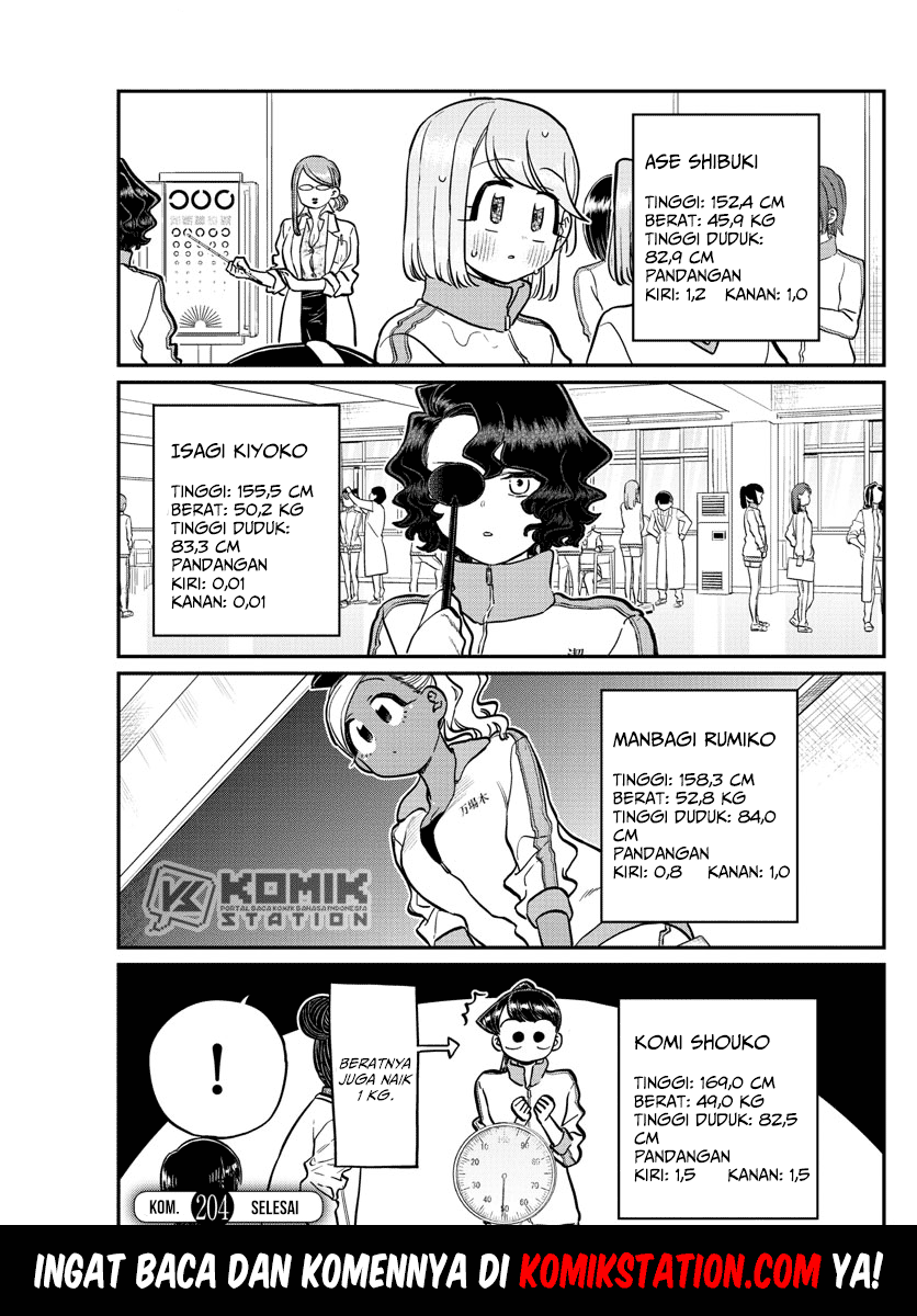 Komi-san wa Komyushou Desu Chapter 204 Gambar 6
