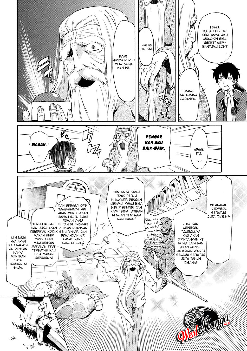 Ichioku-nen Button O Renda Shita Ore Wa, Kizuitara Saikyou Ni Natteita Chapter 01.1 Gambar 22