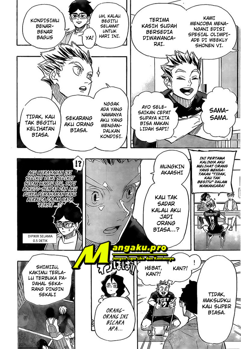 Haikyuu!! Chapter 401 Gambar 14