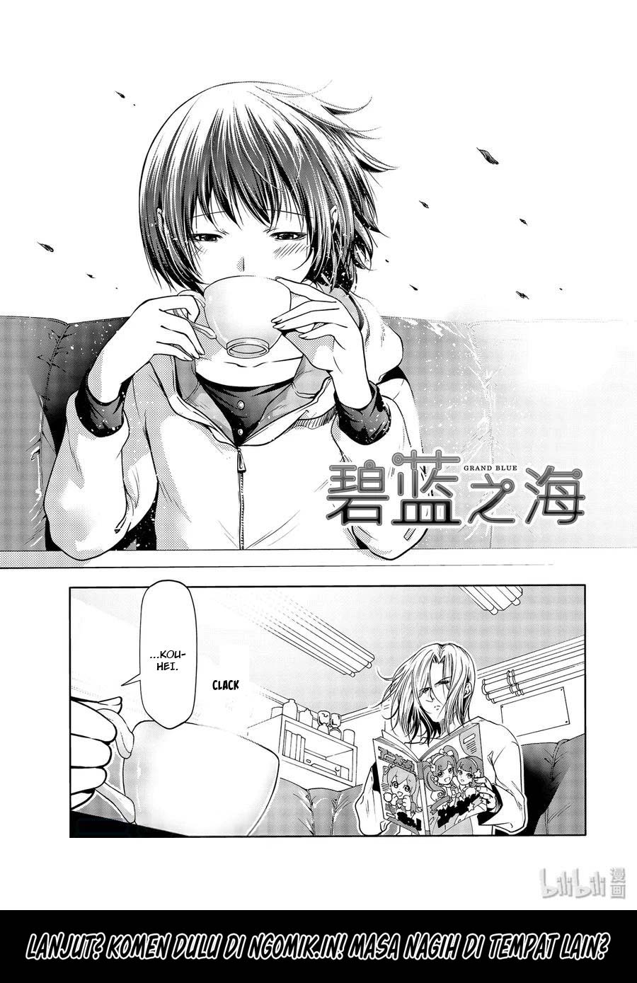 Manga Grand Blue Chapter 62 gambar nomor 2
