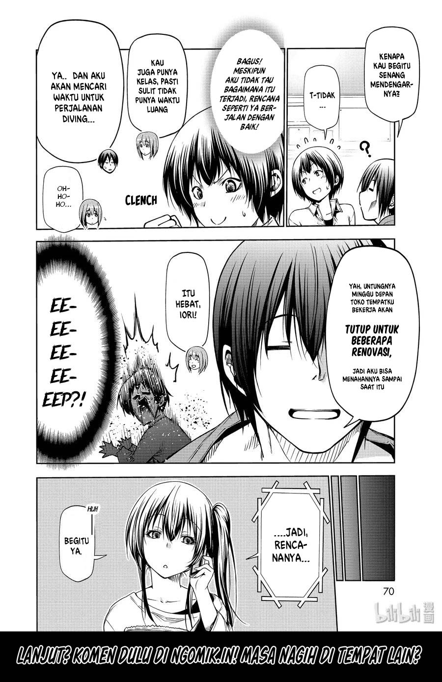 Grand Blue Chapter 62 Gambar 39