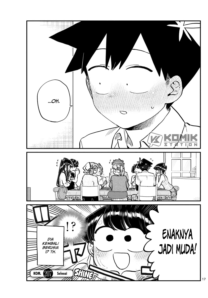 Komi-san wa Komyushou Desu Chapter 207 Gambar 19