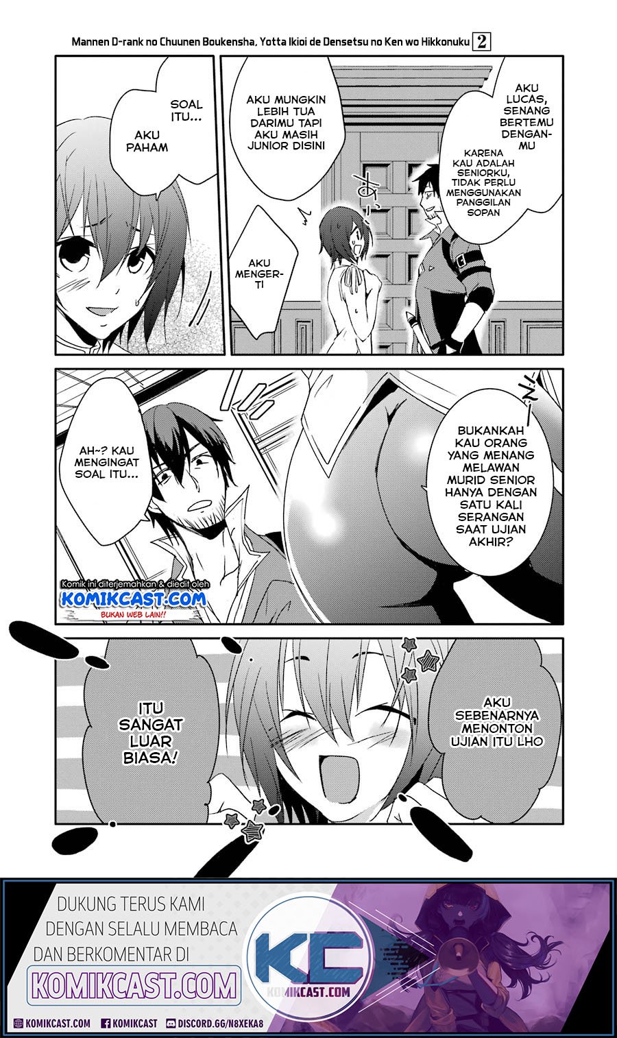 Mannen D-rank No Chuunen Boukensha Yotta Ikioi De Densetsu No Ken Wo Hikkonuku Chapter 13 Gambar 10