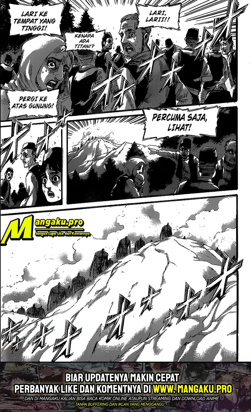 Shingeki no Kyojin Chapter 131.1 Gambar 13