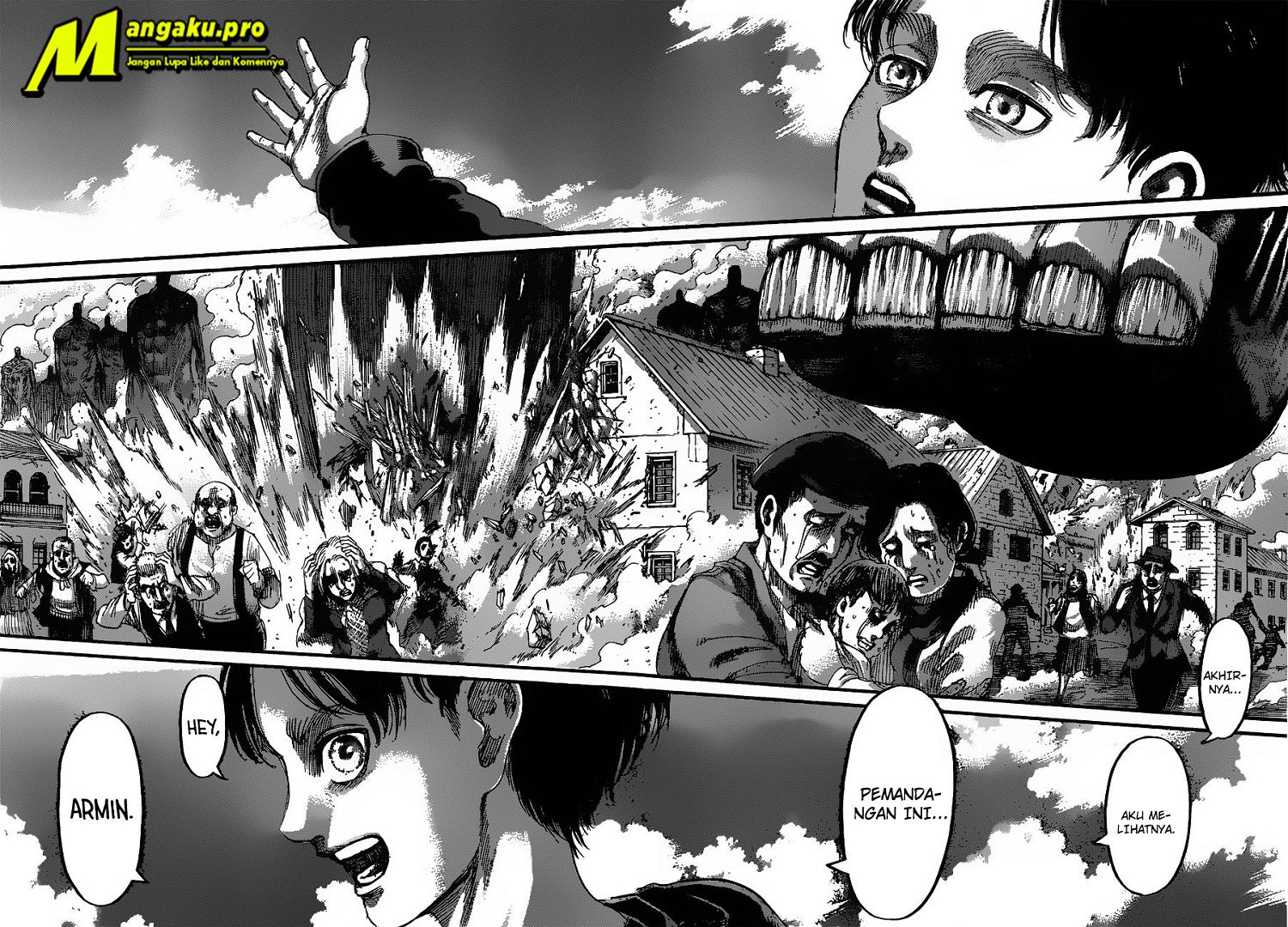 Shingeki no Kyojin Chapter 131.2 Gambar 17