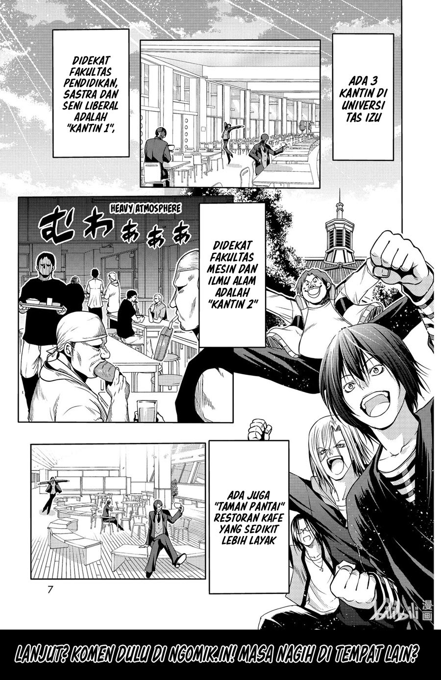 Grand Blue Chapter 62.5 Gambar 4
