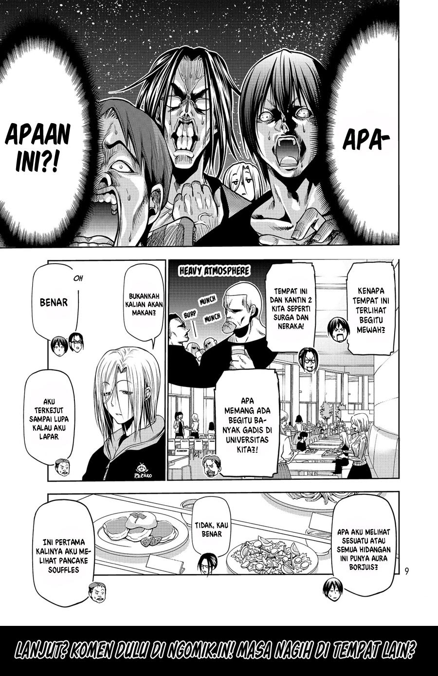 Grand Blue Chapter 62.5 Gambar 6