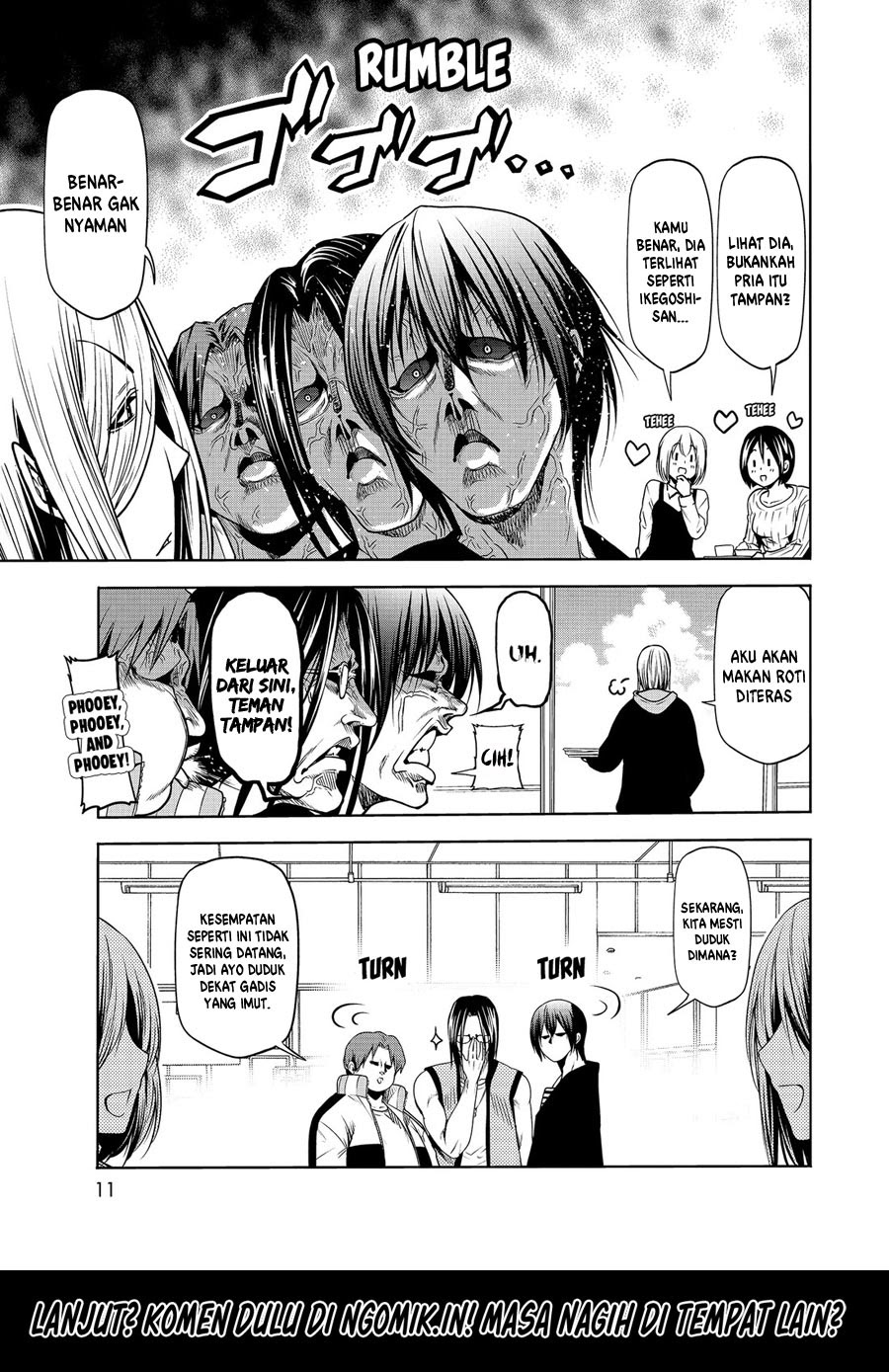 Grand Blue Chapter 62.5 Gambar 8