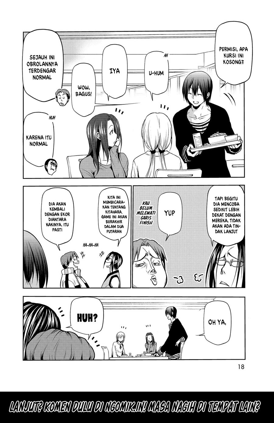 Grand Blue Chapter 62.5 Gambar 15