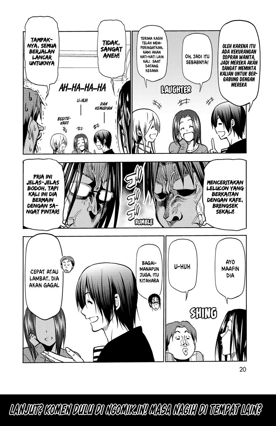 Grand Blue Chapter 62.5 Gambar 17