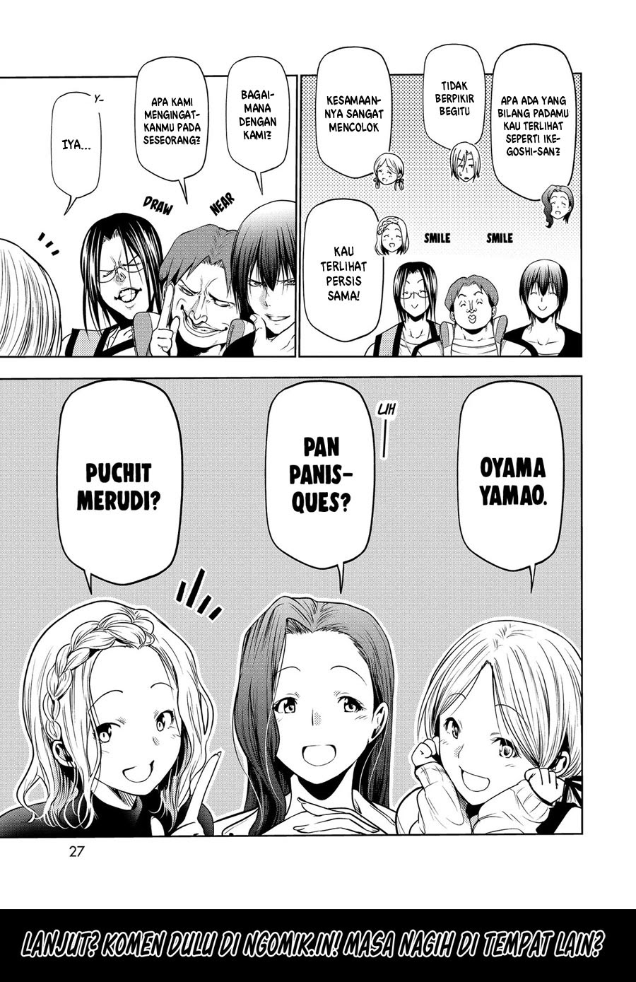 Grand Blue Chapter 62.5 Gambar 24