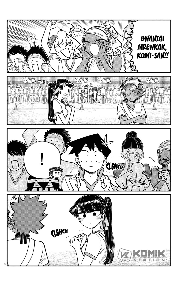 Komi-san wa Komyushou Desu Chapter 212 Gambar 5