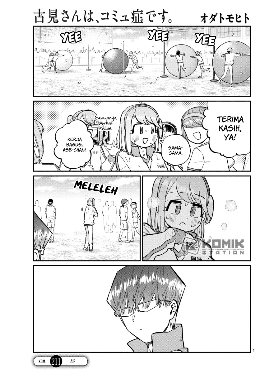 Manga Komi-san wa Komyushou Desu Chapter 211 gambar nomor 2