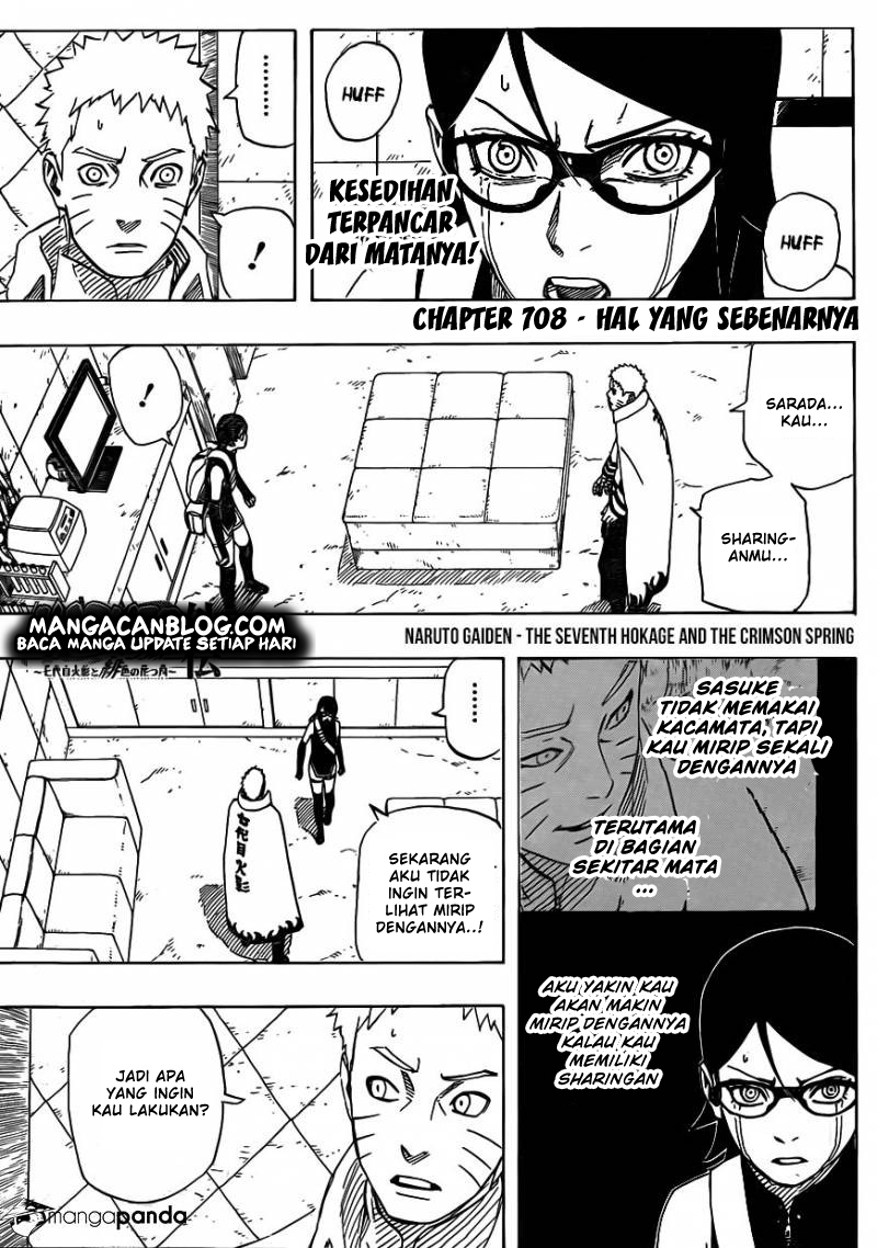 Komik Naruto Chapter 708 gambar nomor 1